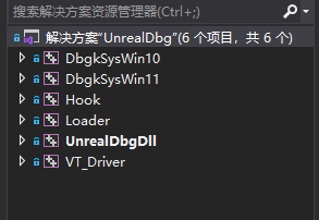 UnrealVTDbg_cv   vt内核调试器源码